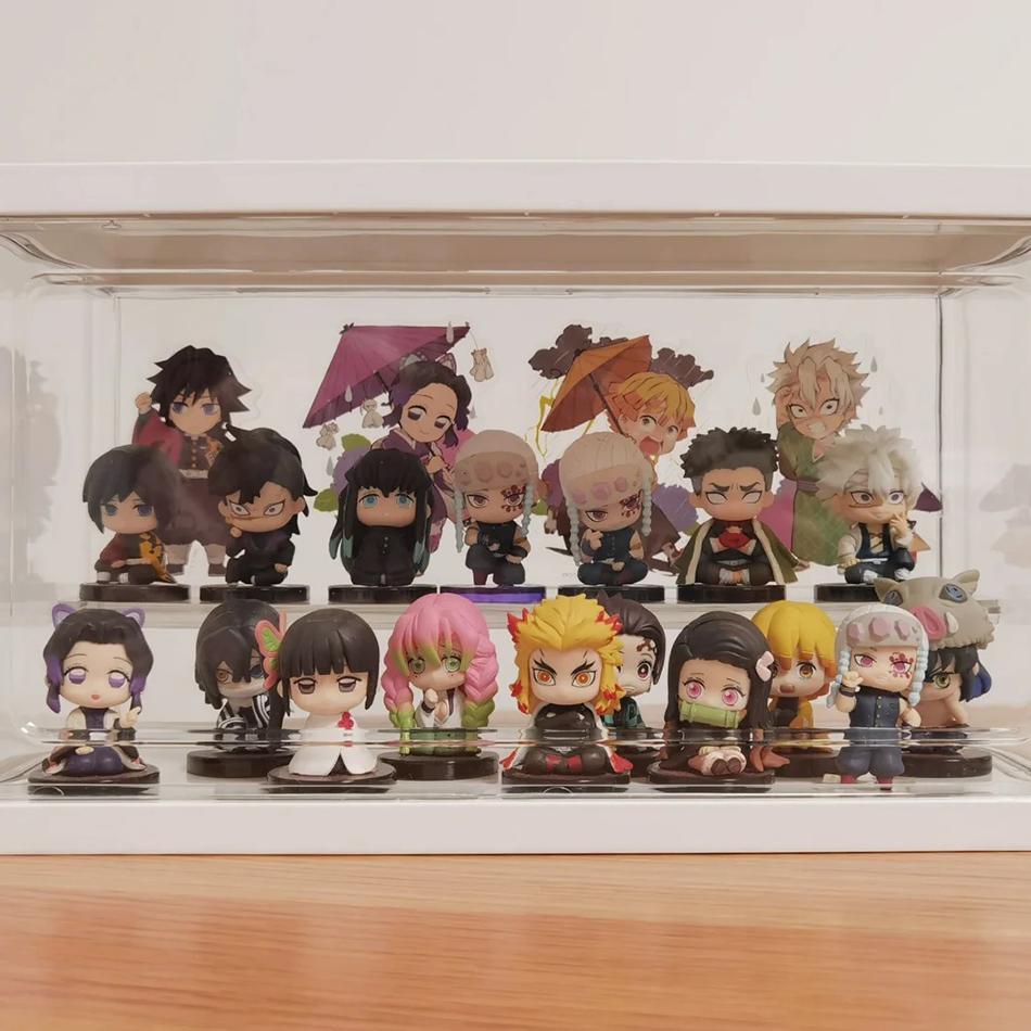 Official Demon Slayer Anime Figure High-Quality Character Model Q Version Collectible Statue PVC Gift for Fans