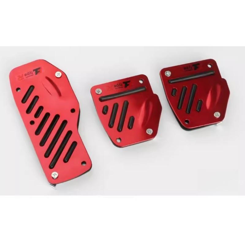

Car Foot Pedal Accelerator Brake Pedal Cover Non-Slip Pad Accessories For GAC MOTOR MT 2015-2016. . красный