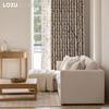 1PC LOZUJOJU American Medieval Style Blackout Curtains with High-density Printed Curtains for Bedroom Living Room Window for Home Decor