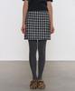 PELOTE Campore Tweed Skirt (Black)