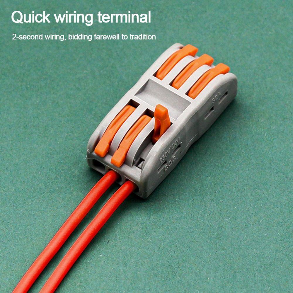 Universal Wire Connector Mini Fast Connector Docking Small Wiring Connector  Electrical