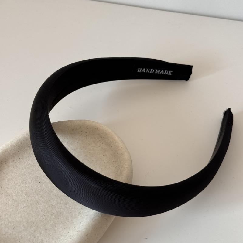 Softly Shining Wide-edge Sponge Hairband, Fashionable Hair-stabilizing Headband, High-crown Hair Clip