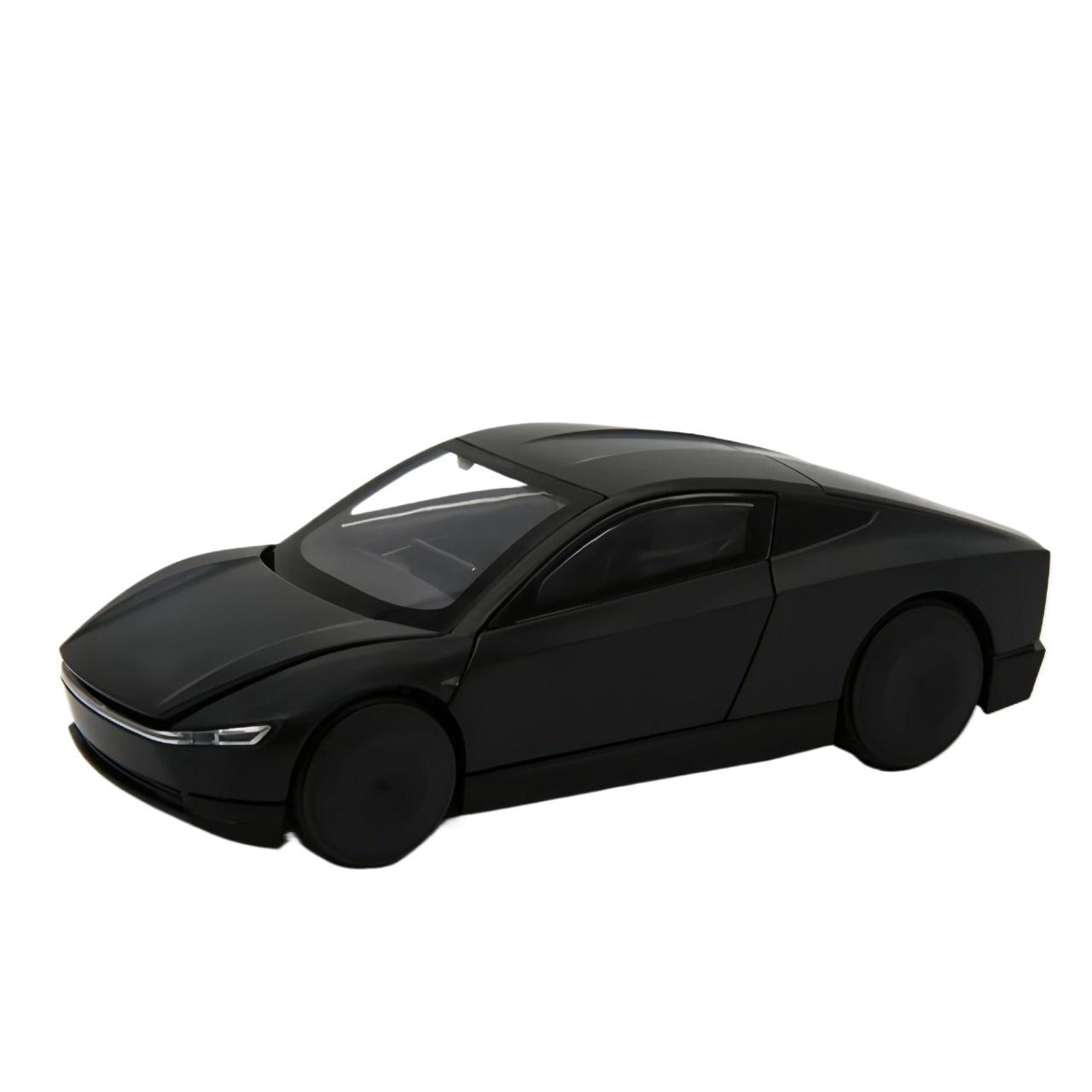 

1/32 Tesla CyberCab Robotaxi Alloy Driverless Taxi Car Model Diecast Metal New Energy Car Vehicles Model Sound and Light Kids Toy Gift чёрный