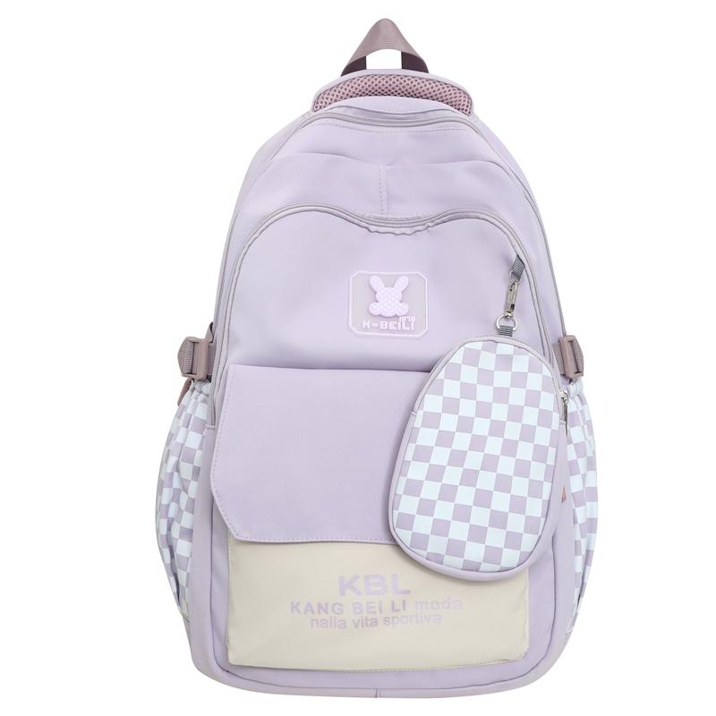 

Шкільний портфель Студентська жіноча сумка від 1 до 6 класу фіолетовий