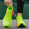 Męskie Specjalistyczne Buty do Biegania Maratońskiego z Płytką Węglową Oddychające Lekkie Damskie Wygodne Sportowe Antypoślizgowe Trampki