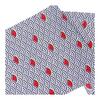Hamamonyo Tenugui Sui Kai Ha Navy Off White - Traditional Yokohama Dyed Cotton Towel 34cm x 90cm