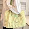 2025 summer underarm fold bubble shoulder bag women's large-capacity casual foreign style tote bag fashion women's bag