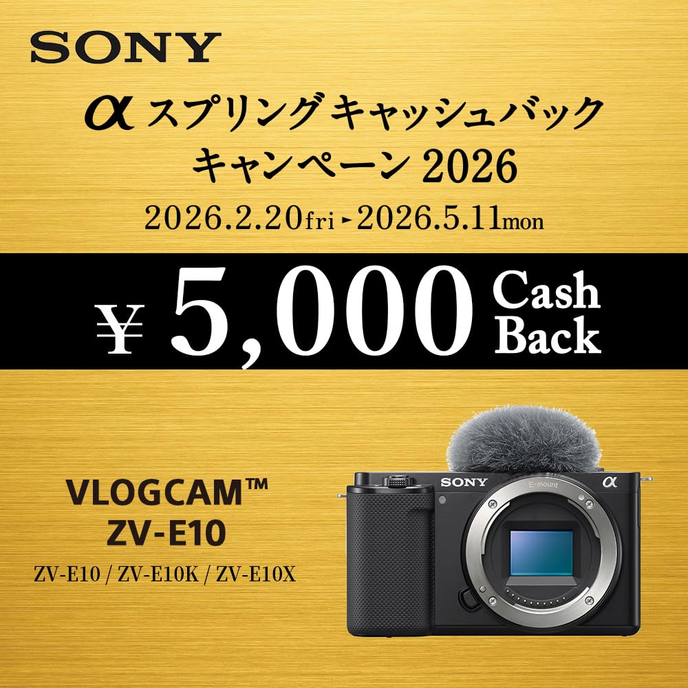 SONY Power Zoom Lens Kit SELP16502 Interchangeable BQ ZV-E10 (Includes Lens) Black, APS-C Lens, ZV-E10K