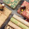 1PC DIY Wrapping Paper Box Packing Paper Happy Birthday Gift Brown Kraft Paper Party Decor
