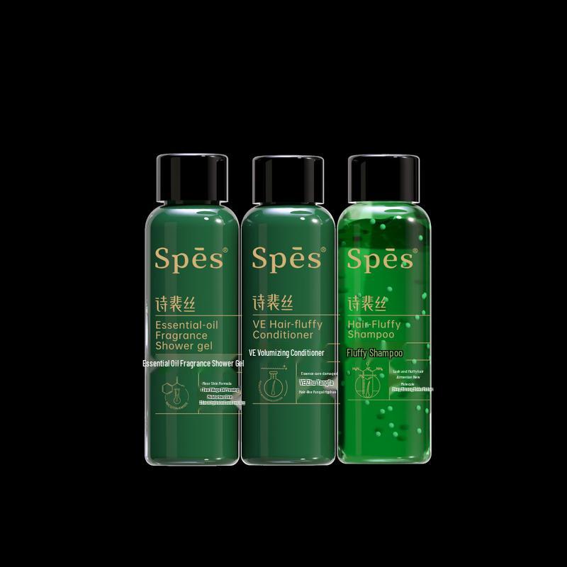 Spes Fluffy Travel Hair & Body Care Set
