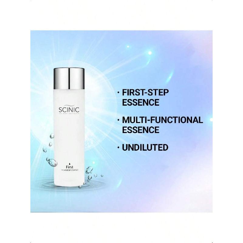 SCINIC First Treatment Essence Face Fluid 150ml All Skin Types Women Yeast Formula, Lightweight Hydrating Essence With Fermented Yeast Extract