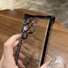 Clear Plating Shockproof Case for Samsung Galaxy S24 S23 FE S22 Plus S25 Ultra A34 A54 A15 A35 A55 A53 Hard Armor Cover
