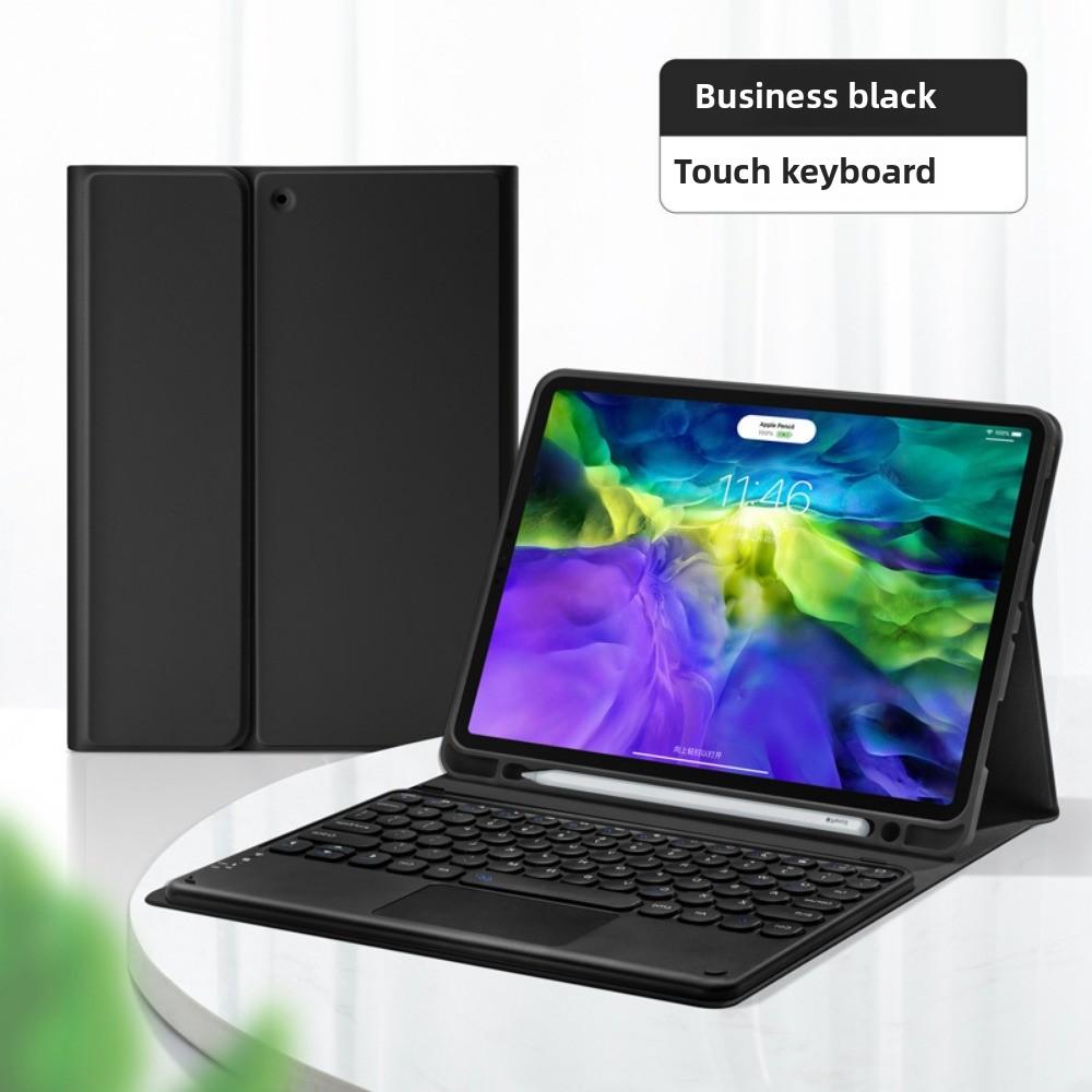 Bluetooth Keyboard Case for iPad Air 6 Pro 11 Split Round Keycap with Pencil Holder 10.2 Inch