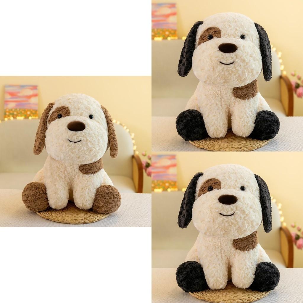 Cute Dog Plush Toy Doll Spotted Dog Stuffed Animal Kids Sleep Doll Gift For Girls