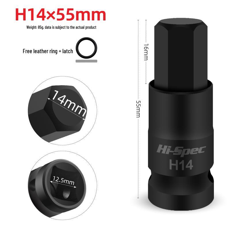 Hexagonal S2 Electric Impact Wrench Screwdriver Bit