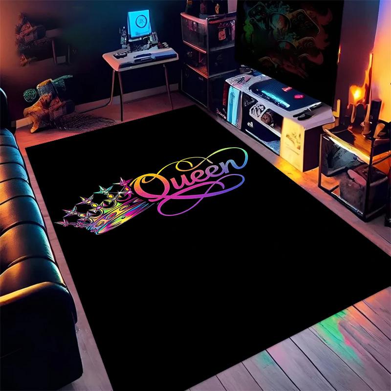 Royal Crown Elegance carpet floor mats printing Room Bathroom mat Art
