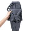 Pantaloni Sportivi Uomo Stile Coreano in Pile Polare, Vestibilità Larga, Polsini Elasticizzati, Anti-Freddo