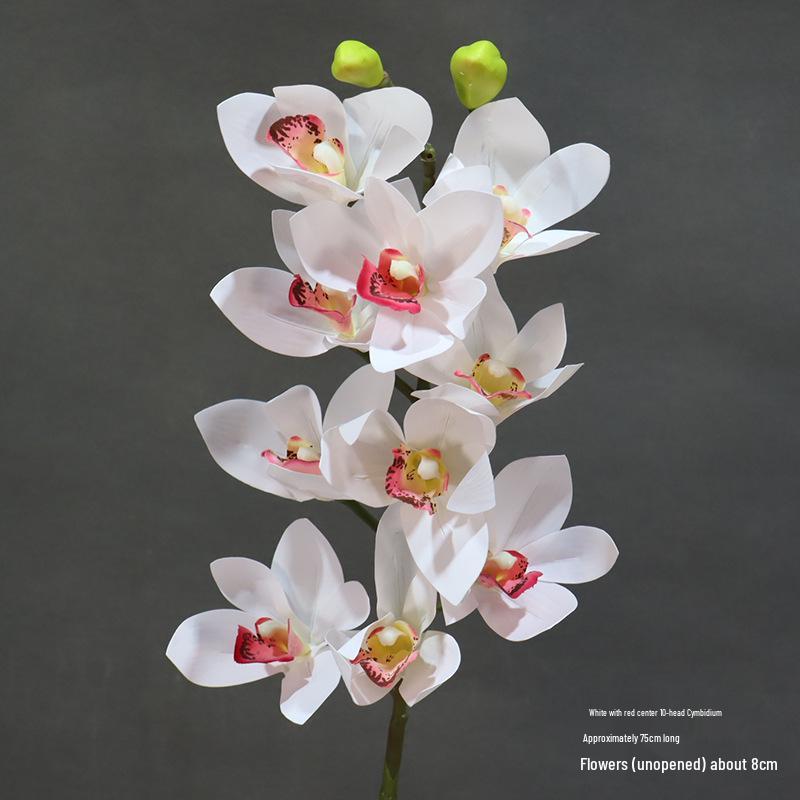 Luxury White Phalaenopsis Silk Floral Wedding Arrangement Guide
