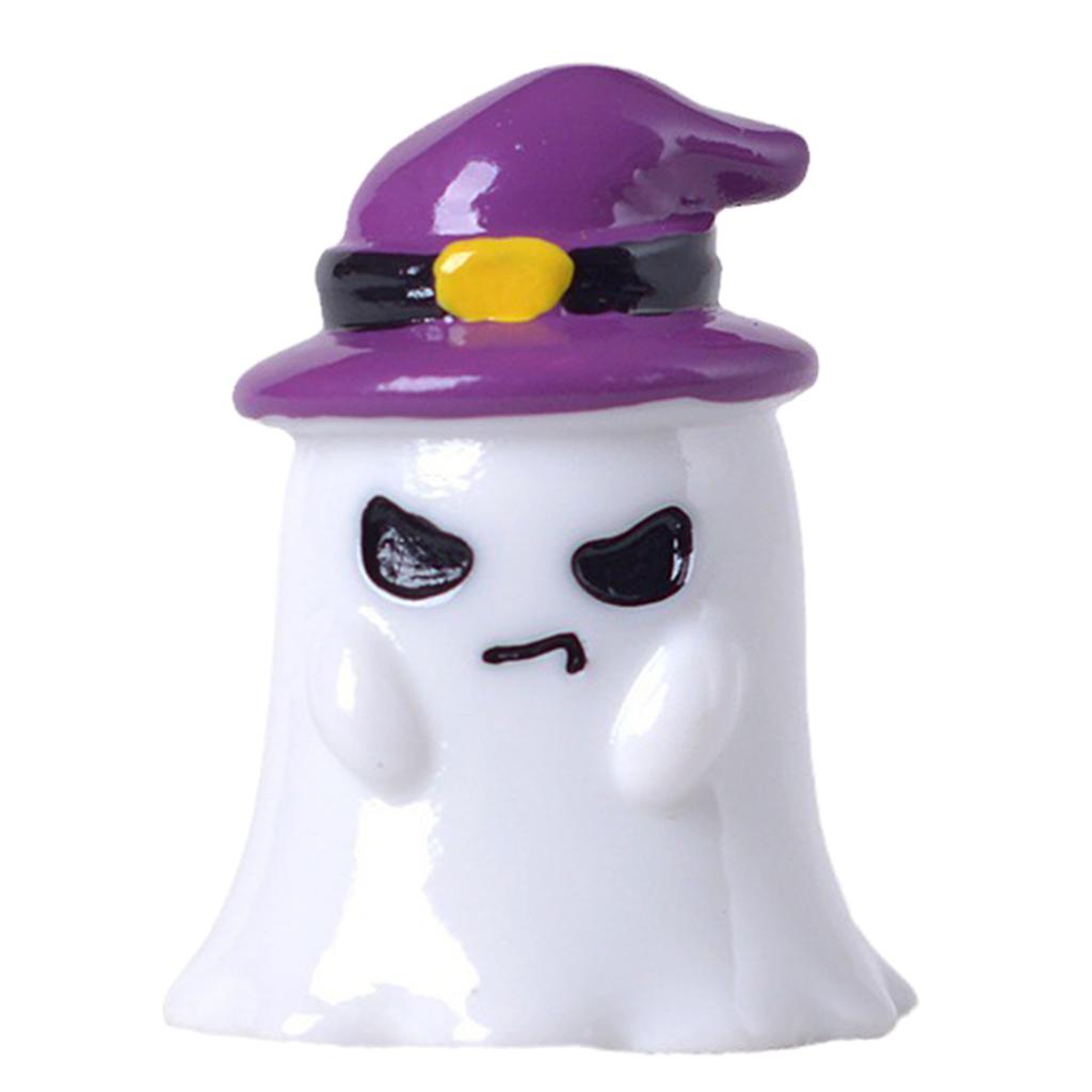 Vibrant Micro Landscape Lovely Pumpkin Ghost Ornaments Excellent for Home Office Desk Decoration