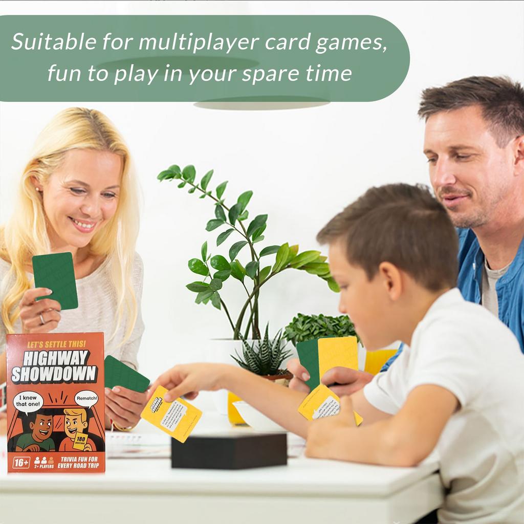 WELL BALANCED Highway Showdown – Fun & Competitive Trivia Car Game For Adults & Teens, Road Trip Travel