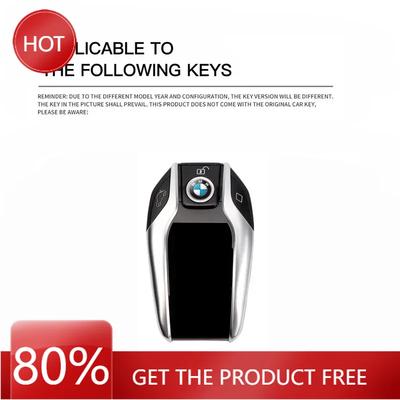 Hot 2025 Alloy Car Key Cover Protect Case Shell Leather Keychain For G08 G38 G28 F52 G26 G02 G01 G07 G06 G05 IX3 F40 G30 G20