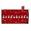 Winter Magnetic Mailbox Cover Standard Size 18 X 21in Merry Christmas Mailbox Wraps Cover Holiday Post Letter Box Cover for Outdoor Garden Yard Decor