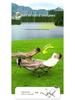 Youthful Outdoor Folding Lounger: Portable Balcony, Beach, Fishing, Camping Nap Chair.