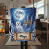 1Pc Cartoon Print Flannel Blanket, High Quality Comfortable for All Seasons, Home Decor, Warmth and Comfort, Perfect for Christmas Birthday Gift