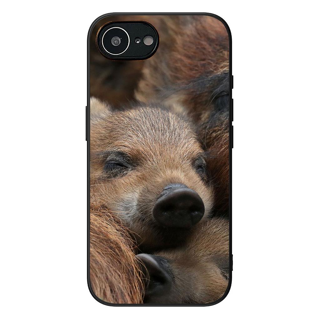 Soft Cover for Samsung Galaxy S25 S24 S23 FE Plus Ultra S7 Edge A16 A15 5G s25+ Coque Phone Case Wild Boar Pig