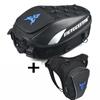 MOTOCENTRIC Waterproof Motorcycle Helmet Bag 37L 30L High Capacity Multi-functional Shoulder Waist Bag Luggage Moto Equipment