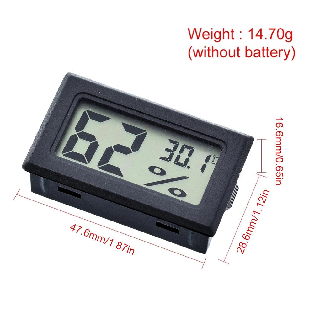 

Electronic Hygrometer Mini LCD Digital Display Thermohygrometer with Face Icon Temperature And Humidity Meter for Indoor Outdoor
