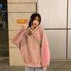 Ins Super Fire Fleece Thickened Sweater Women's Autumn and Winter Oversize Hooded Jacket Korean Version Tide Lazy On Clothes