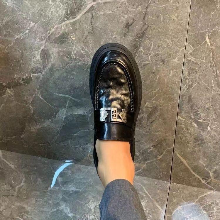 Guangzhou Men's Non-slip Business Casual Leather Loafers – Wear-resistant and Slip-on Shoes