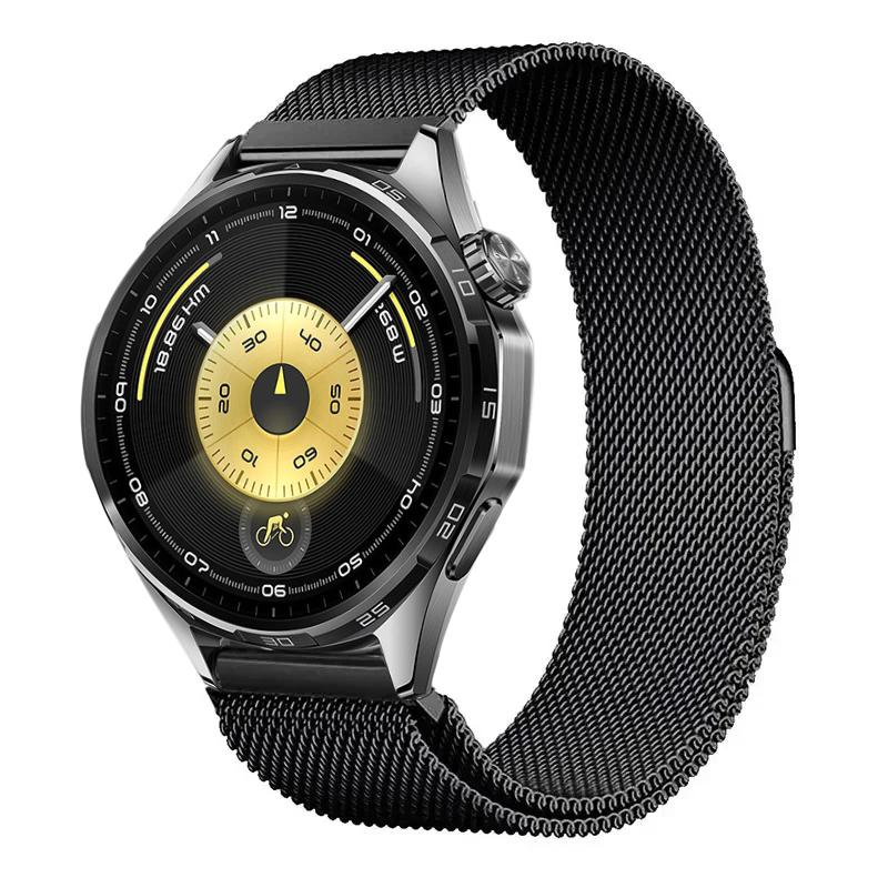 22mm 20mm Mailänder Armband für Huawei Watch GT6 5 Pro/GT6 5 4 3 46mm Magnetisches Armband für Huawei Watch 4 Pro/GT3 Pro 46 42mm Band