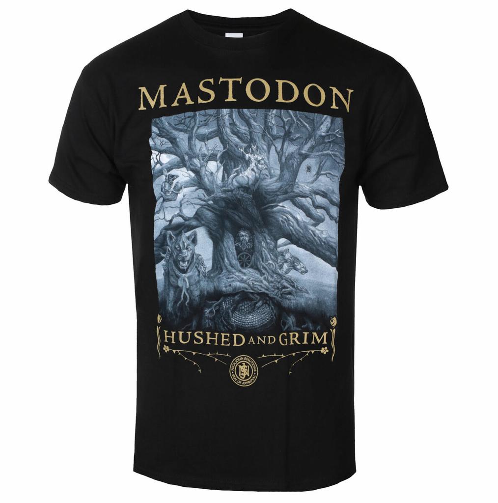 Mastodon Graphic Cotton Tshirt Unisex Summer Short Sleeve Fashion Brand Tee Luxury Casual Vintage Tees
