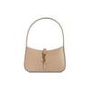 Ysl Le5A7 Gold Logo Classic Hook Closure Design Smooth Cowhide Hobo Bag Women Bags Dark-Beige 710318-2R20W-2721