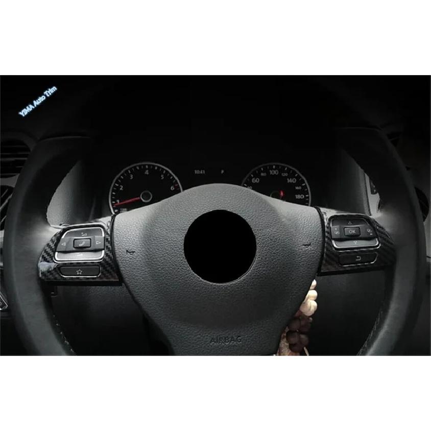 For Volkswagen VW Tiguan MK1 2008 - 2015 Car Steering Wheel / Armrest Handle / Head Lights Panel Cover Trim Interior Accessories
