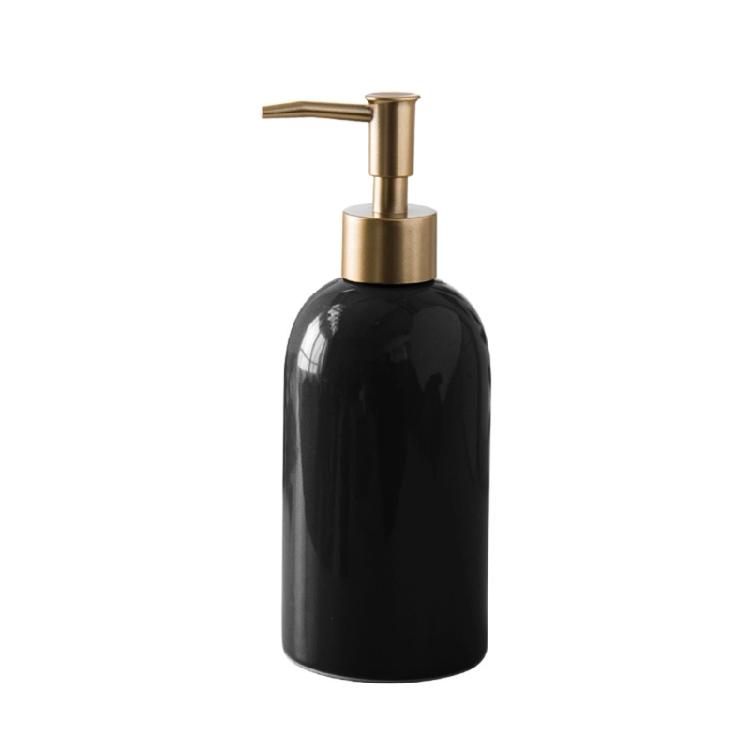 Ceramic Soap Dispenser Bathroom Hand Sanitizers Container Shampoo Shower Gel Press Bottle
