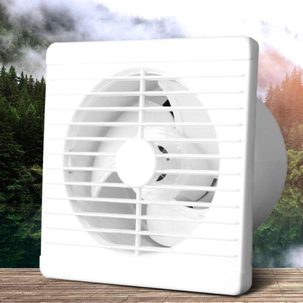 Extracteur Silencieux Ventilateur de Ventilation Faible Bruit Facile à Installer Ventilateur Mural Utilisation Toilettes