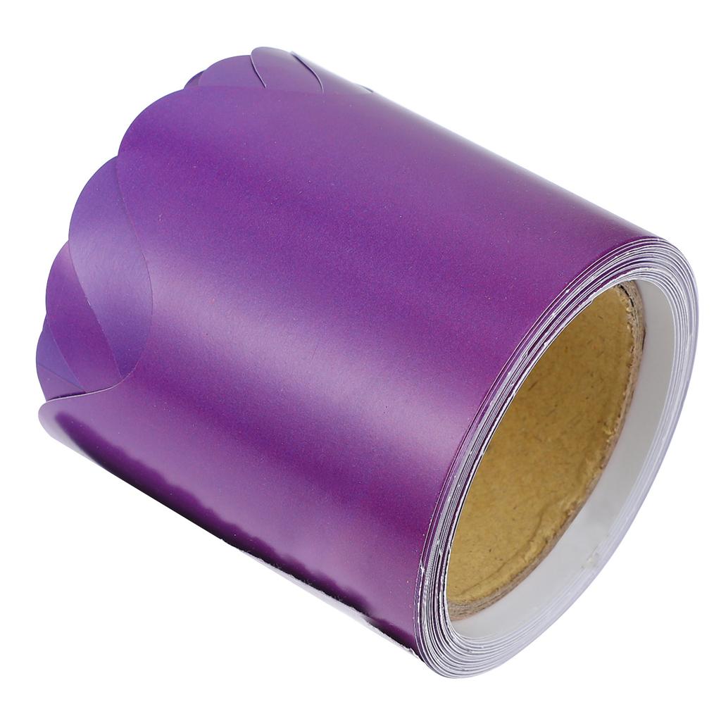5M Blackboard Border Paper Roll Premium Waterproof Decorative Bulletin Trim for Classroom Wall Chalkboard Boarder Decoration