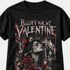 Bullet For My Valentine T-Shirt Metalcore Band T-Shirt Rockmusik Schwarzes Unisex T-Shirt