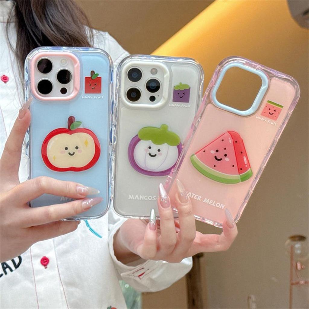 Wave Jelly Shell for Iphone13 for Apple High-end Creative Cartoon Simple Girl Chain Lanyard Integrated for Apple Shell
