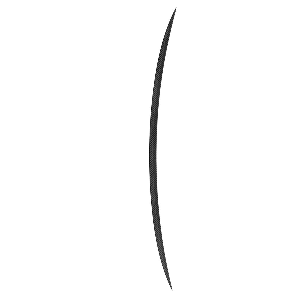 Trunk Rain Water Deflector Window Spoiler Carbon Fiber Style Replacement for Tesla Model 3 2017 2021