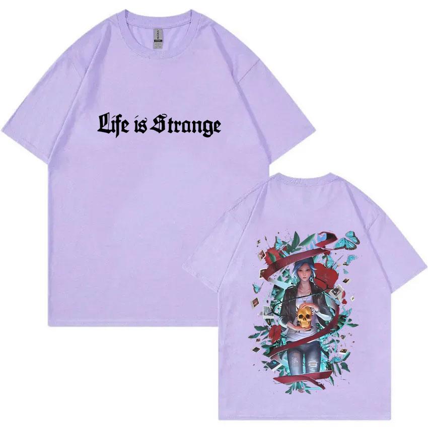 Hot Game Life Is Strange Tshirt Unisex Women Casual Retro Player T Shirts Unisex Women Fashion Vintage Oversized Short Sleeve Tshirt