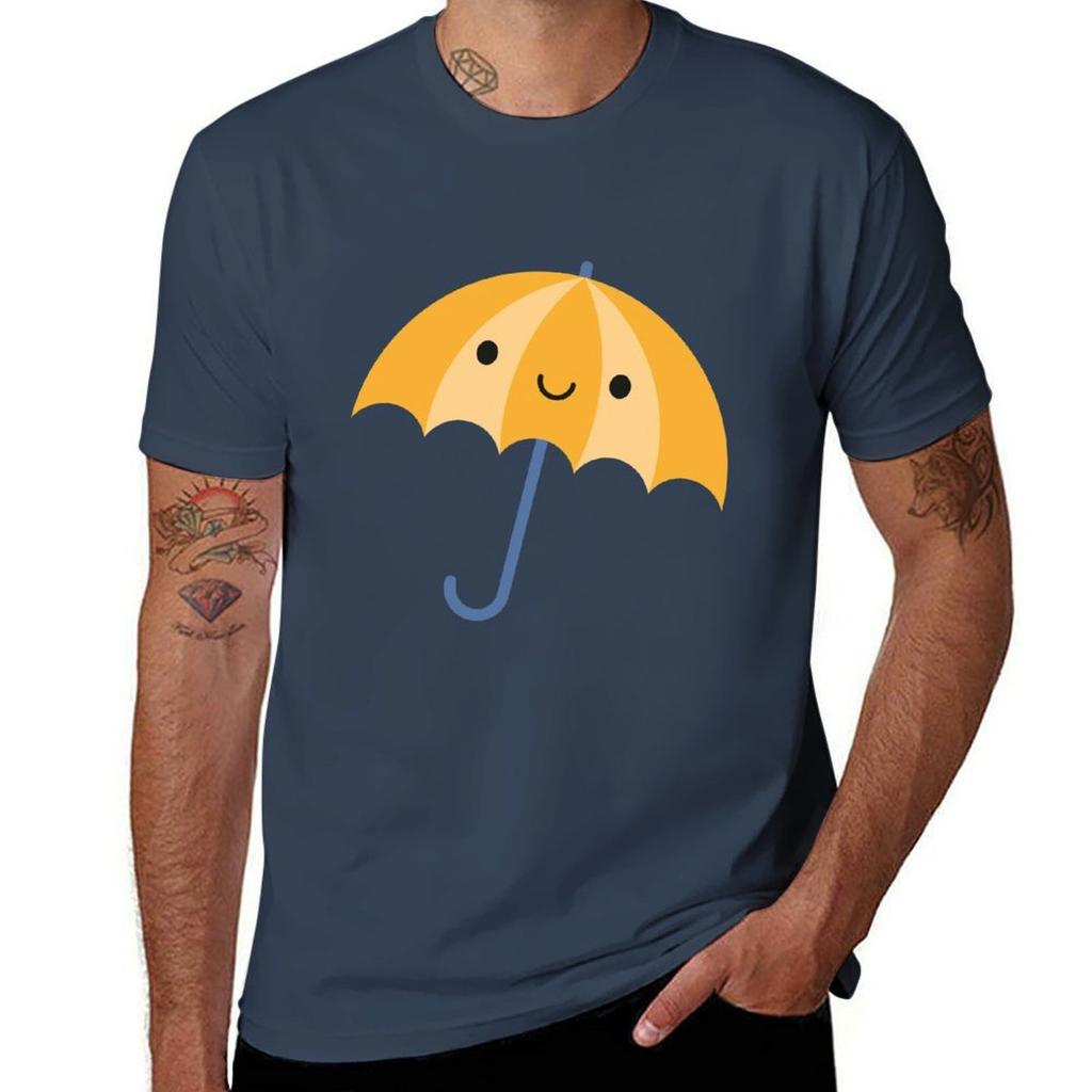 Rainy Day Kawaii Umbrellas Tshirt Mechanic Work Tee Shirt