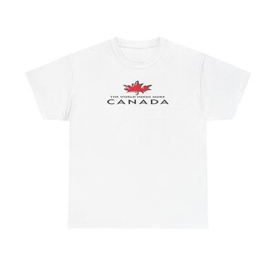 Kanada Cytat T-shirt Topy Koszulka, Patriotyczny T-shirt, Koszulka z dumy kanadyjskiej, Grafika Liścia Klonowego