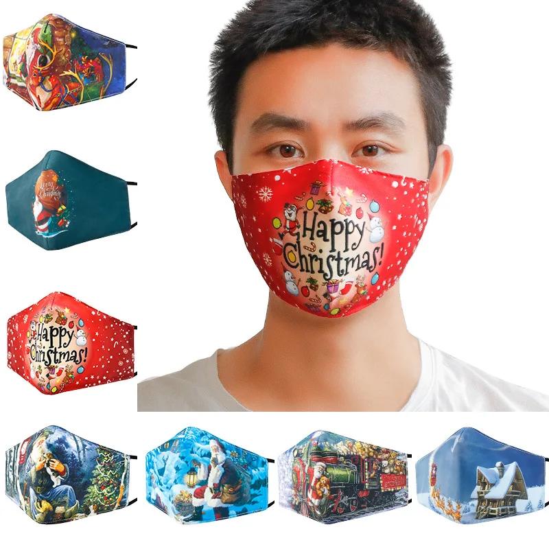 Weihnachtsmaske, Frohe Weihnachten, Dekoration für Zuhause, Weihnachtsmann, Weihnachtsgeschenke, Navidad, Weihnachtsschmuck, Frohes neues Jahr