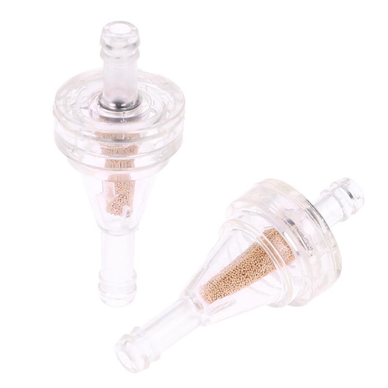 2Pcs 1/4"" 6Mm-7Mm Oil Inline Petrol Gasoline Gas Fuel Filter Cleaner Fit Motorcycle Dirt Bike Atv