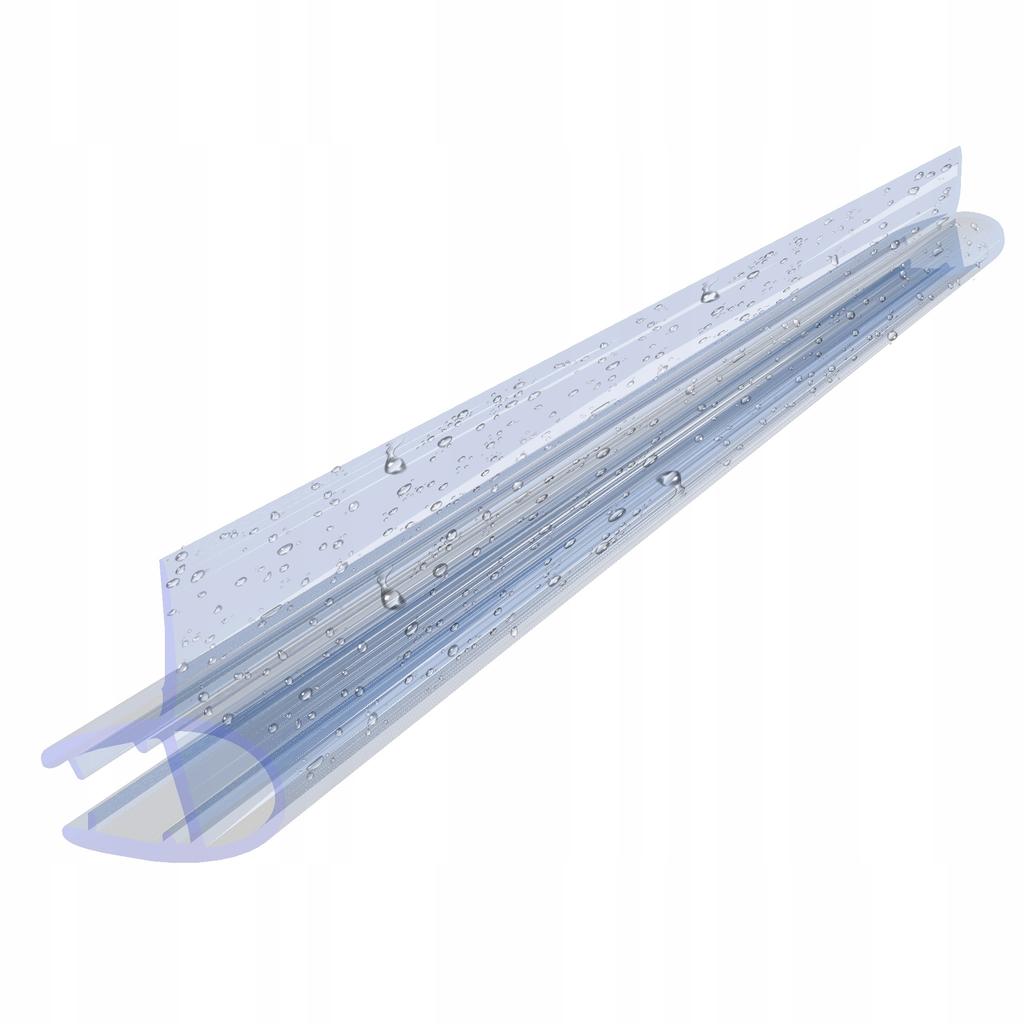 Shower cabin seal D03 4-5mm 40cm sealing strip