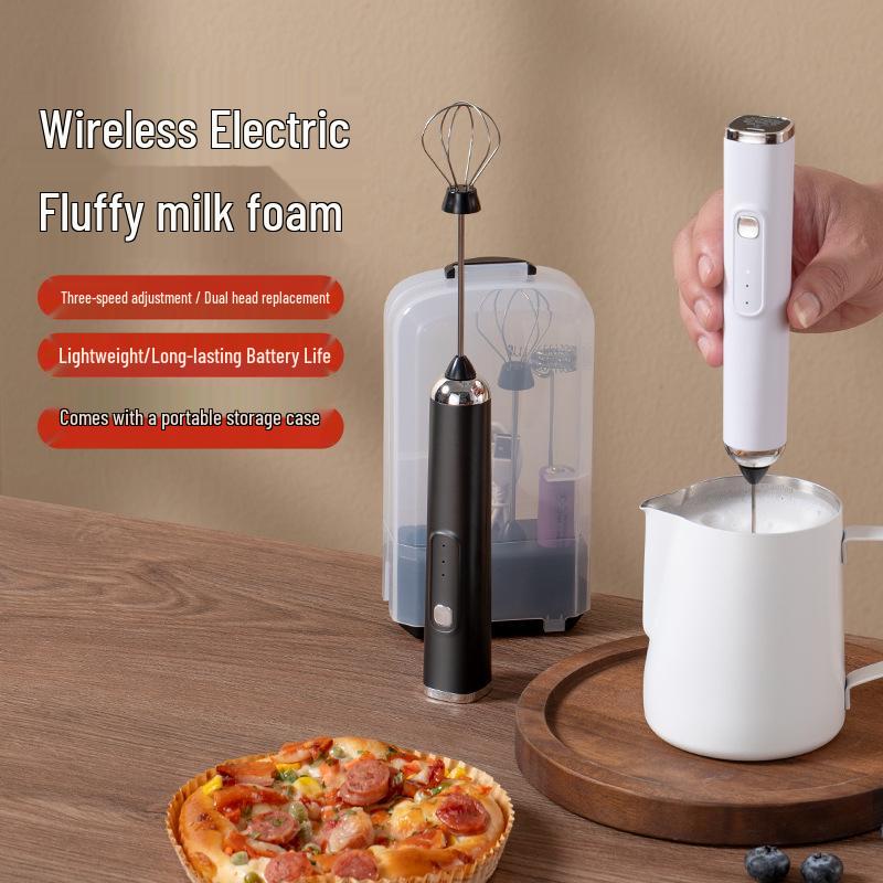 USB-wiederaufladbarer Mini-Handmixer für Milch & Eier